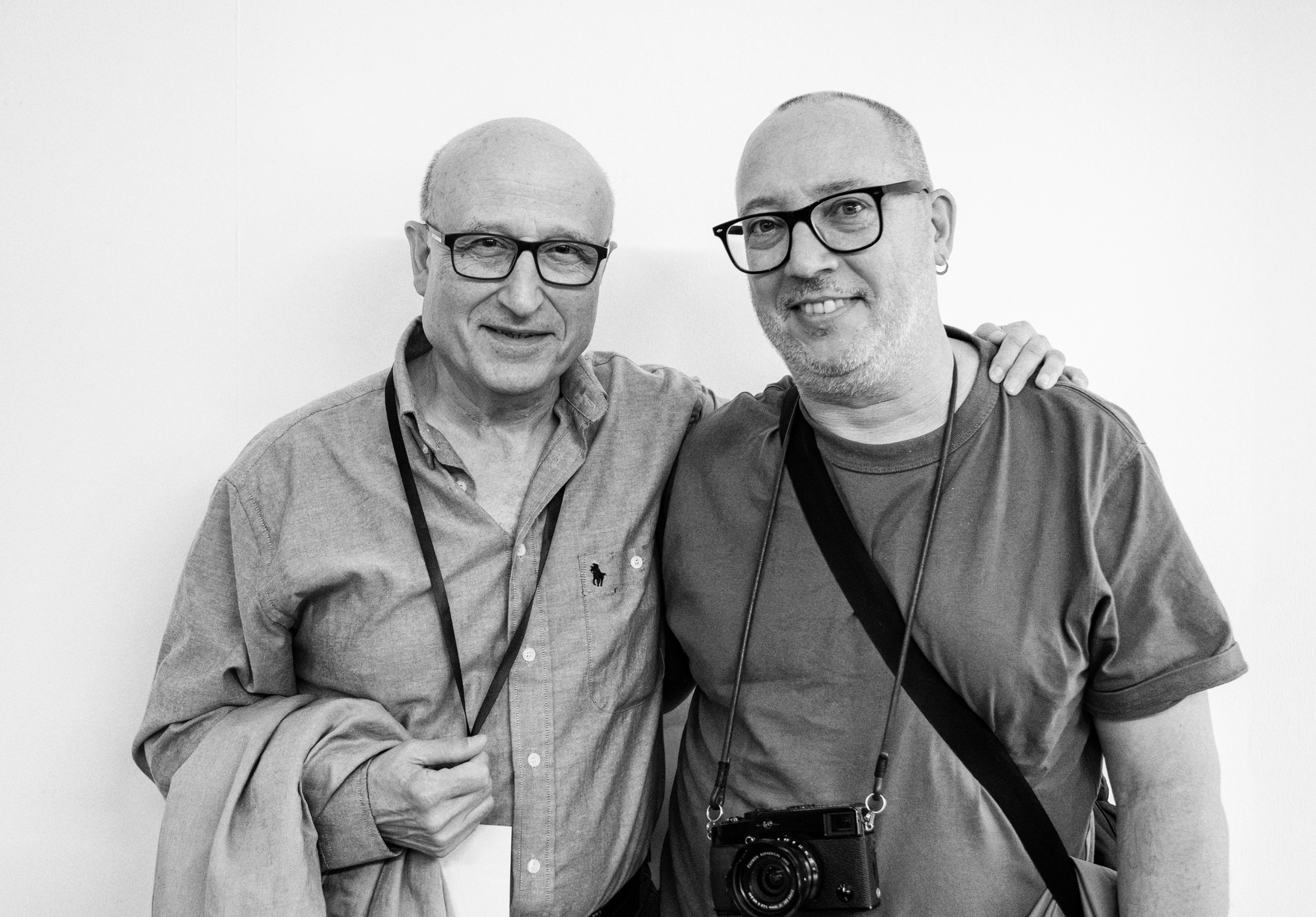 Juan Manuel Castro Prieto, el mestre, amb jo (foto Marcelo Aurelio)
